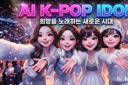 AI로만 제작한 가상 걸그룹의 데뷔곡 <뜨거운 바다> 뮤직비디오 최초 공개