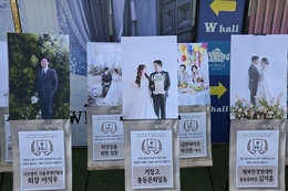 결혼식 화환 102개 → 쌀 1.1톤 기부… ‘쌀빛그림화환’ ESG 화환 문화 눈길