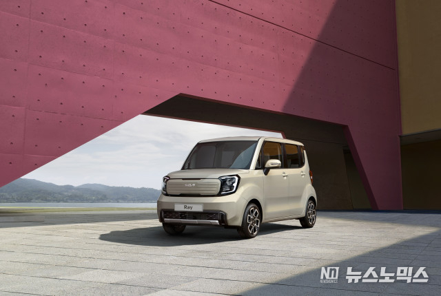 기아가 10 공개한 '더 뉴 기아 레이'(The New Kia Ray)의 디자인/사진=기아 
