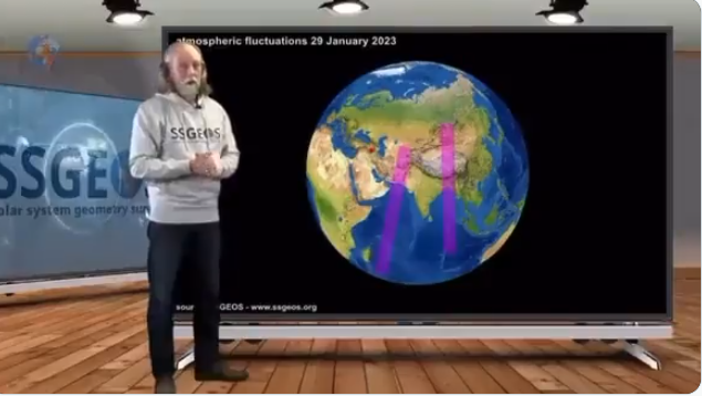 <strong>Screen shot of a video of the Dutch researcher who predicted earthquakes in Pakistan, India and Afghanistan. — Twitter</strong>