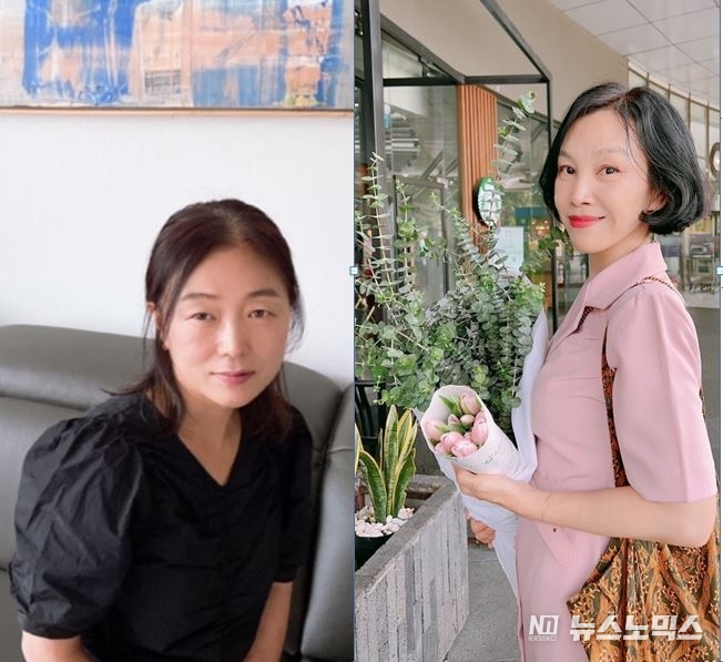 15일 <제 5회 목일신아동문학상> 동시 부문에 문성해 작가(왼쪽)의 '일러줄까?말까?'외 49편이 당선의 영예를 안았다. 동화 부문에는 이영미 작가의 '나의 오랑우탄 엄마'이 뽑혔다./사진=목일신문화재단