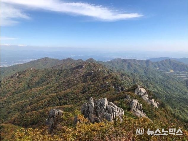팔공산 전경