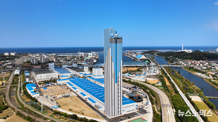 강원도 동해시 LS전선 HVDC 전용 공장 전경