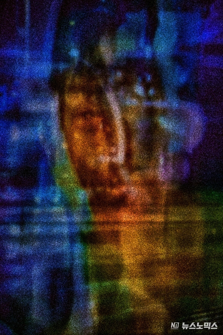 탈주와 노마드적 사유(lines of flight and nomadic thinking) 3, 762㎜×1143㎜, inkjet printing, 2022. 5