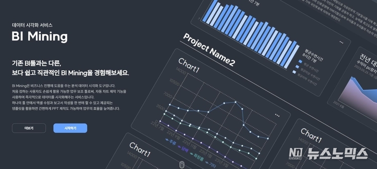 BI Minig 홈페이지 갈무리
