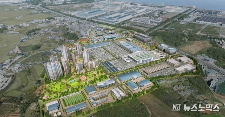 충남 당진 기업혁신파크 제안 조감도