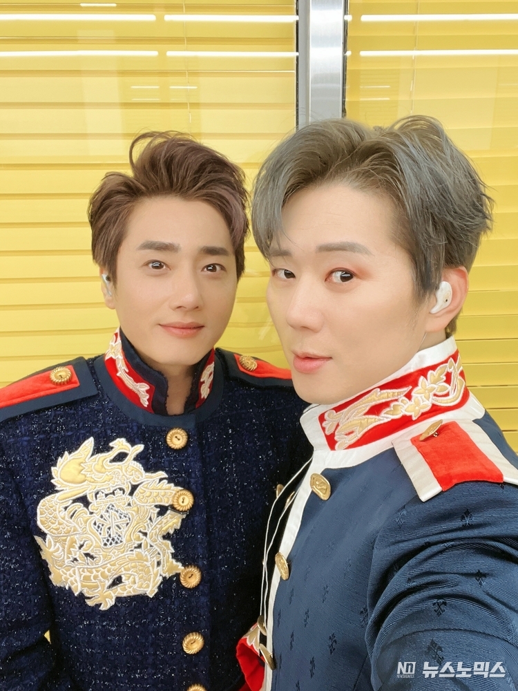  후니용이 방송 녹화 전 / 사진 레브