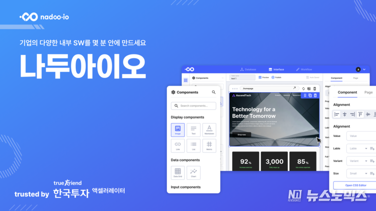 AI 기반 소프트웨어 개발 플랫폼 ‘나두아이오’ 개발사 나두모두가 한국투자액셀러레이터로부터 시드 투자를 유치했다