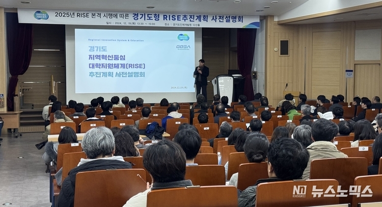 경기도는 최근 지역혁신중심 대학지원체계(RISE)의 구체적인 실행 방안을 담아 4대 프로젝트, 16개 단위과제로 구성된 ‘경기도 라이즈(RISE) 계획’을 경기도RISE위원회 심의를 열고, 최종 확정했다.