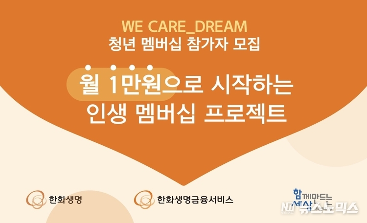 사회연대은행이 자립준비청년들의 안정적인 사회 정착과 자립을 돕는 ‘WE CARE_DERAM 청년 멤버십’ 참가자를 모집한다
