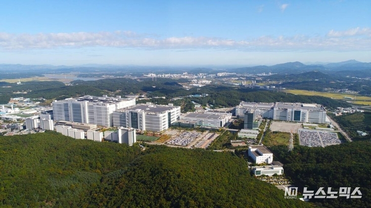 LG디스플레이 파주 공장 전경