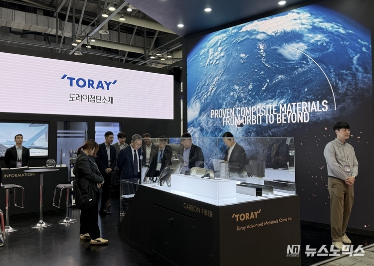 ADEX 2025 도레이첨단소재 부스