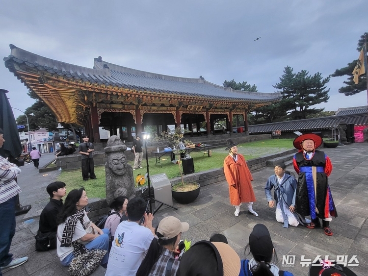 ‘저승차사와 원도심 유산투어’가 제주 원도심의 제주국가유산 6곳에서 성공적으로 개최됐다