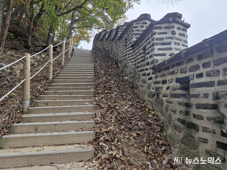 남한산성 오르는 길
